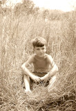 I think I'll be an artist when I grow up! Peter 1971