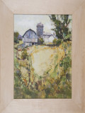 Original Oil with VT Maple Frame