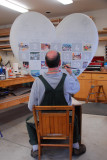 Peter Working on ADIV Heart