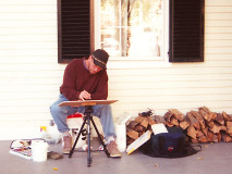 Peter on Porch