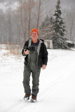 Peter with camera winter