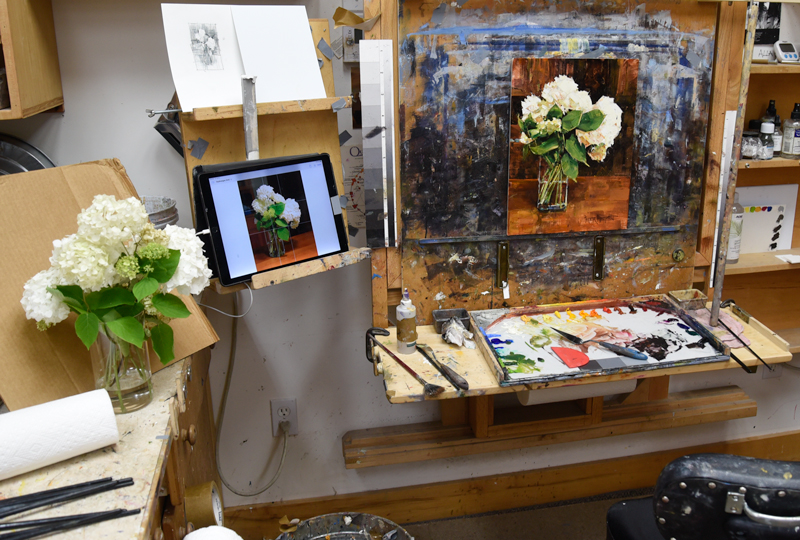 Hydrangea Arrangement - Image 2