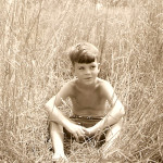 I think I'll be an artist when I grow up! Peter 1971