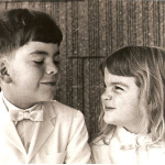 My little sister Lyn what a cutie pie! Lyn & Peter